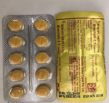 Erectafil 2.5mg