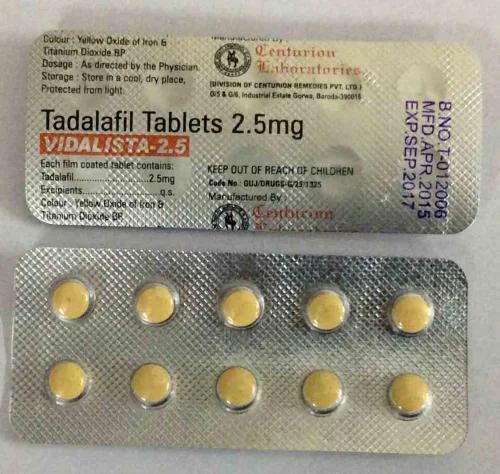 Erectafil 2.5mg Online