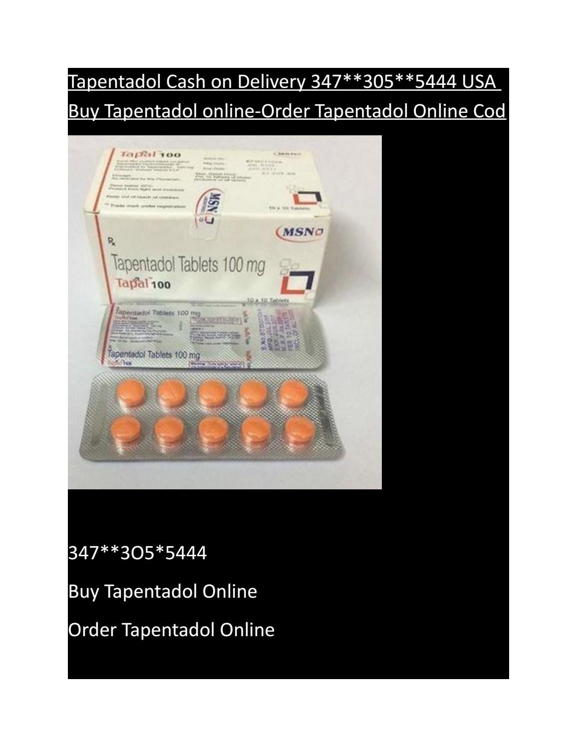 Tapentadol Como Comprar