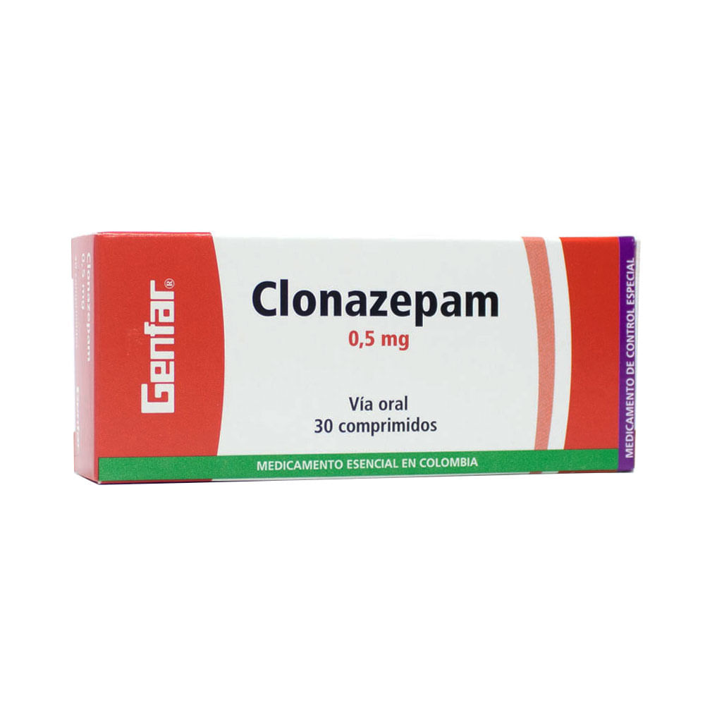 clonazepam 2.5 precio