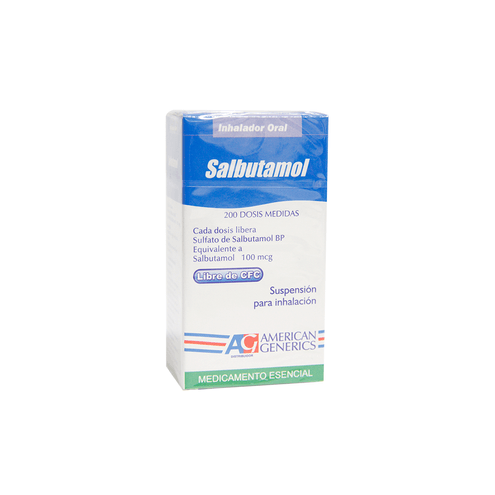 Paff de salbutamol precio