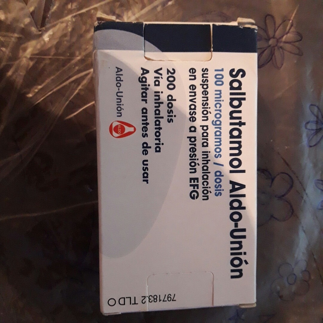 Salbutamol aldo union 100 mcg precio